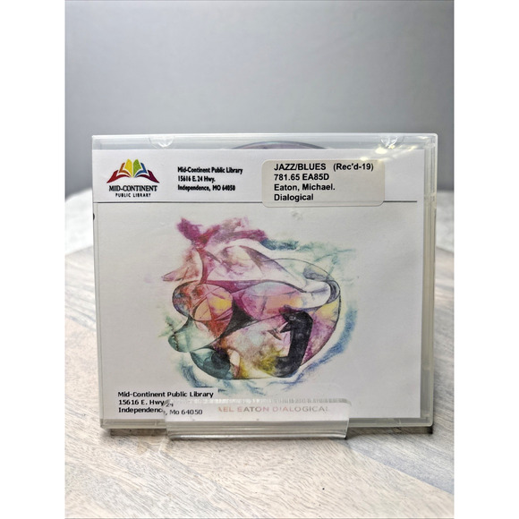 Michael Eaton Dialogical CD Album 2016 Jazz Saxophonist - Picture 1 of 5